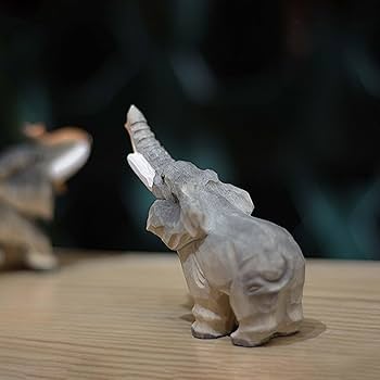 Amazon.co.jp: かわいい 象の置物 木彫り インテリア雑貨 象 置物 Amazon.co.jp: かわいい 象の置物 木彫り インテリア雑貨 象 置物